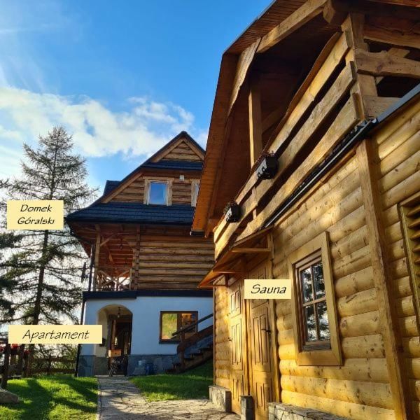 Шале Domek Góralski nad Czorsztynem - Kluszkowce Клюшковце-5