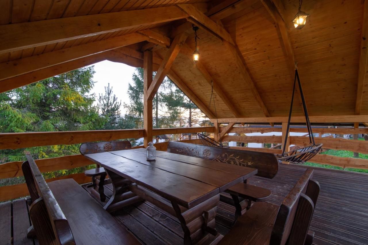 Шале Domek Góralski nad Czorsztynem - Kluszkowce Клюшковце-23