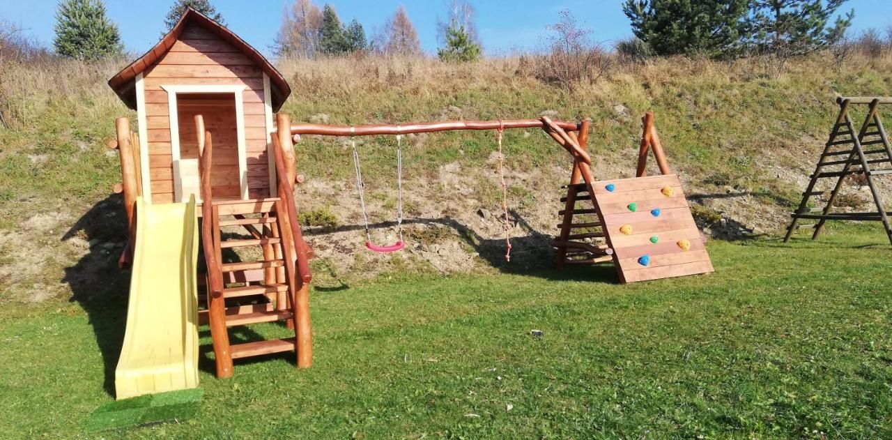 Шале Domek Góralski nad Czorsztynem - Kluszkowce Клюшковце-39