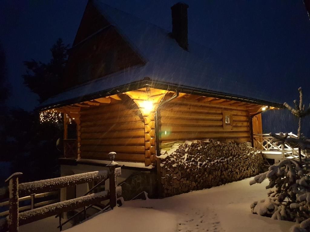 Шале Domek Góralski nad Czorsztynem - Kluszkowce Клюшковце-46