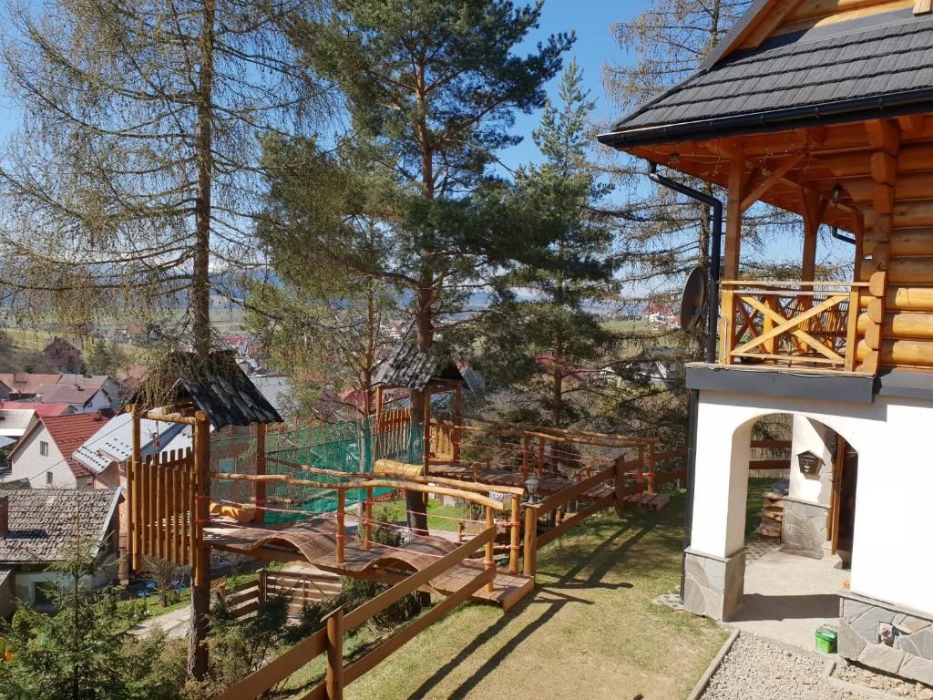 Шале Domek Góralski nad Czorsztynem - Kluszkowce Клюшковце-49