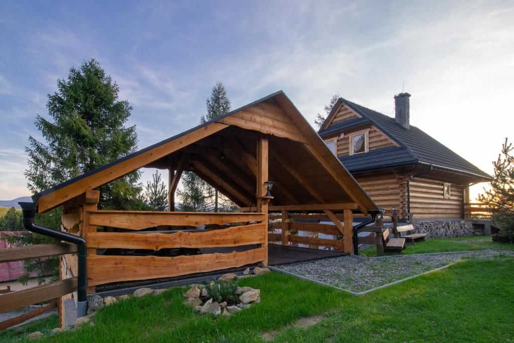Шале Domek Góralski nad Czorsztynem - Kluszkowce Клюшковце-57