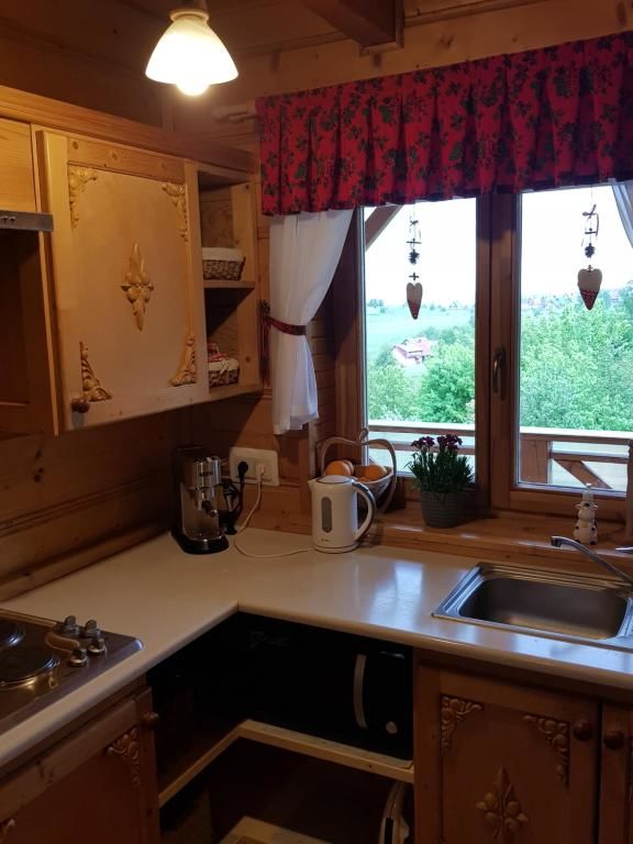 Шале Domek Góralski nad Czorsztynem - Kluszkowce Клюшковце-65