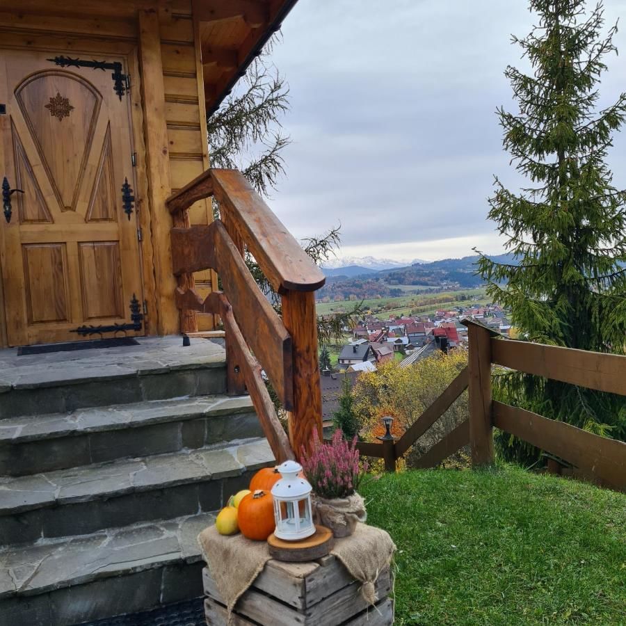 Шале Domek Góralski nad Czorsztynem - Kluszkowce Клюшковце-10