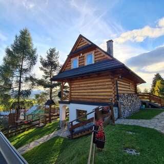 Шале Domek Góralski nad Czorsztynem - Kluszkowce Клюшковце Шале с двумя спальнями-6