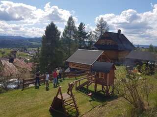 Шале Domek Góralski nad Czorsztynem - Kluszkowce Клюшковце Шале с двумя спальнями-61