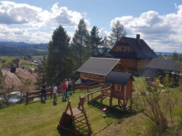 Шале Domek Góralski nad Czorsztynem - Kluszkowce Клюшковце-13